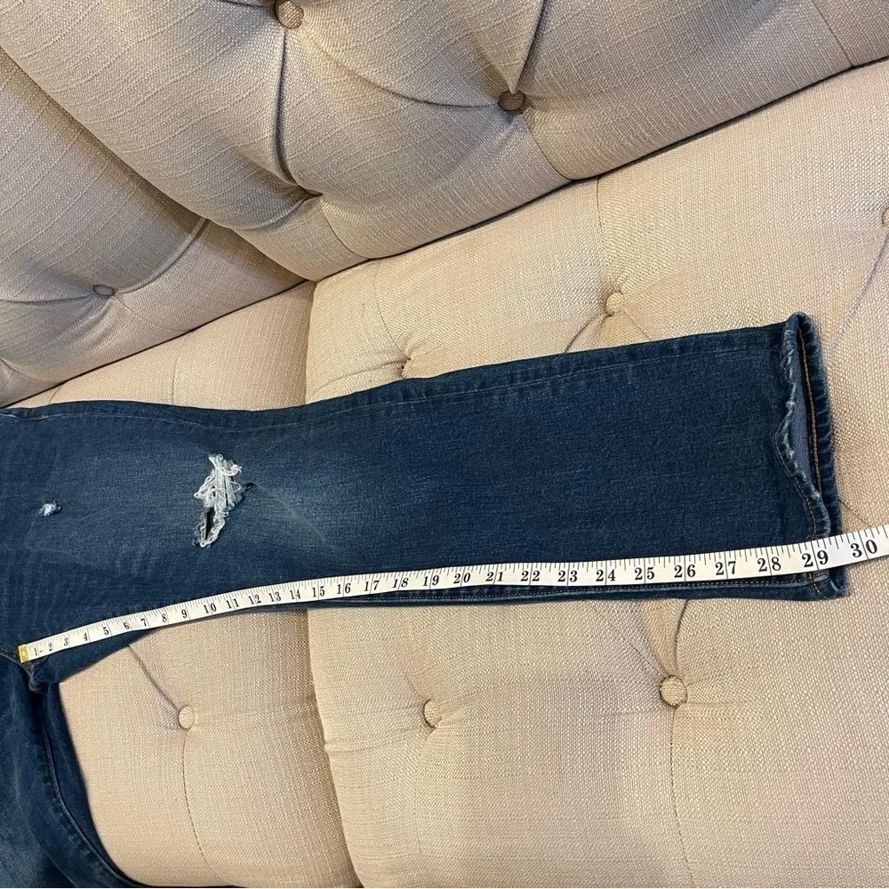 BR:  J Crew Mercantile Flex Jean Men’s Slim Medium Wash straight leg 33